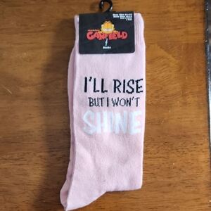 Nickelodeon Pink Garfield Socks